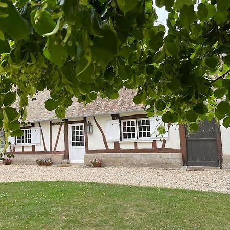 Le Colombage, Jolie Longere Pres De Giverny Eure Hardencourt-Cocherel Eksteriør bilde