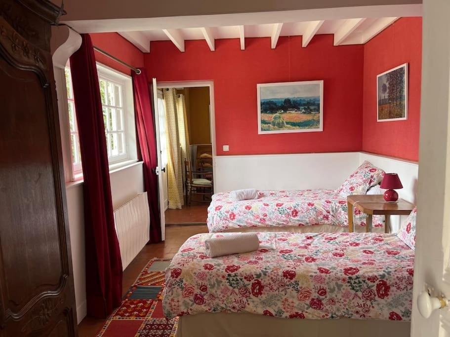 Le Colombage, Jolie Longere Pres De Giverny Eure Hardencourt-Cocherel Eksteriør bilde