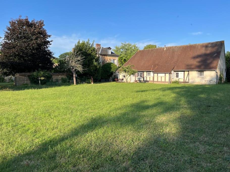 Le Colombage, Jolie Longere Pres De Giverny Eure Hardencourt-Cocherel Eksteriør bilde