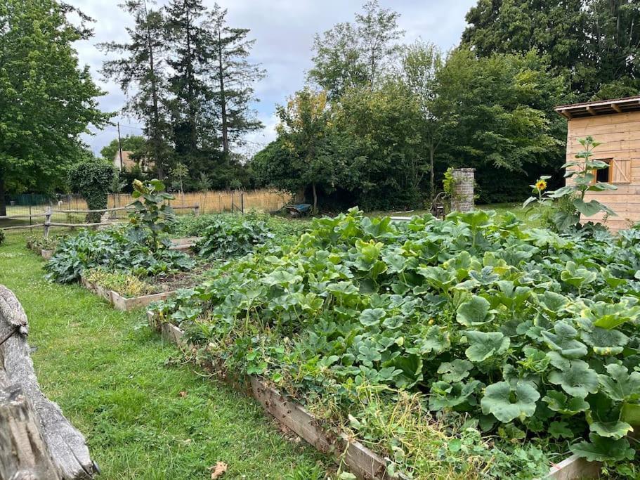 Le Colombage, Jolie Longere Pres De Giverny Eure Hardencourt-Cocherel Eksteriør bilde