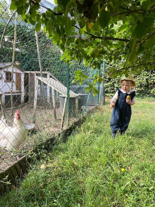 Le Colombage, Jolie Longere Pres De Giverny Eure Hardencourt-Cocherel Eksteriør bilde